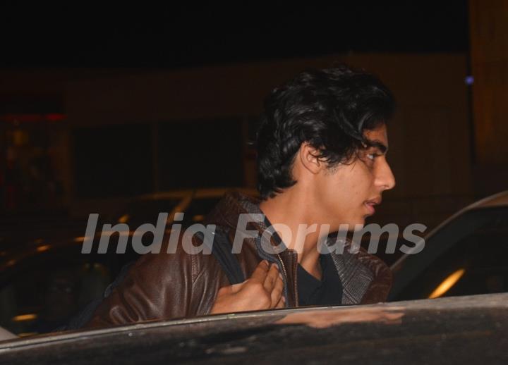 Aryan Khan snapped with family