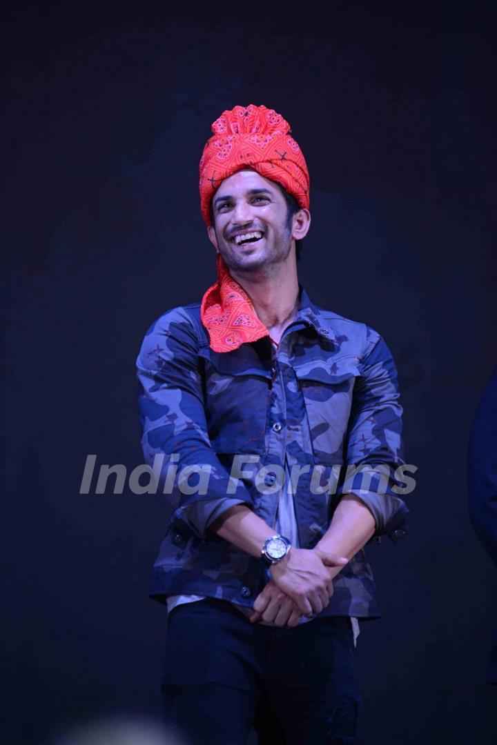 Sushant Singh Rajput at Trailer launch of movie 'MS Dhoni:The Untold Story'