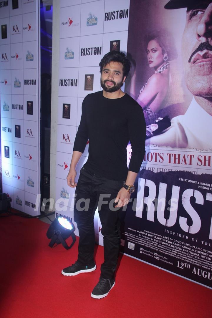 Jackky Bhagnani at Special Screening of 'Rustom' at Yashraj Studios
