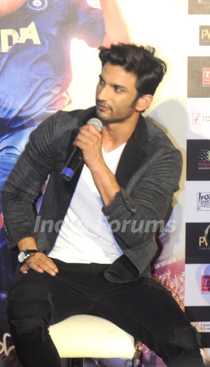 Sushant Singh Rajput Promotes 'MS Dhoni: The Untold Story' at PVR Juhu