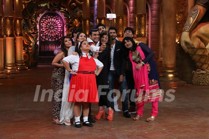 Colors TV Shoots for a 'Couple Special' Episode at 'Comedy Nights Bachao'