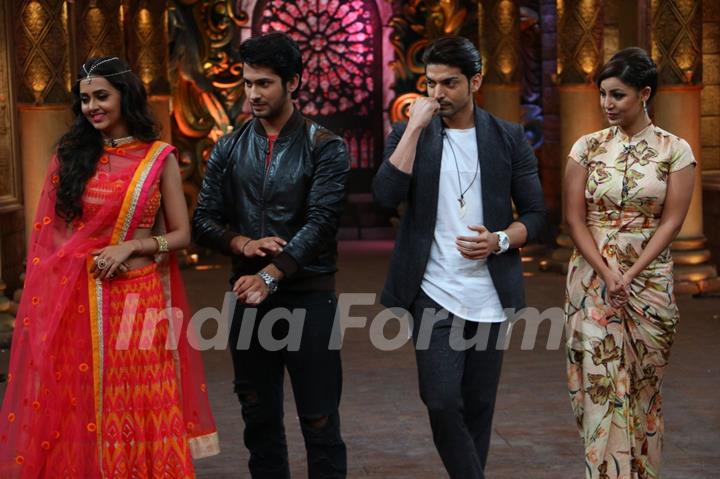 Colors TV Shoots for a 'Couple Special' Episode at 'Comedy Nights Bachao'