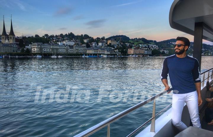 Ranveer all set to have an adventurous holiday at Switzerland