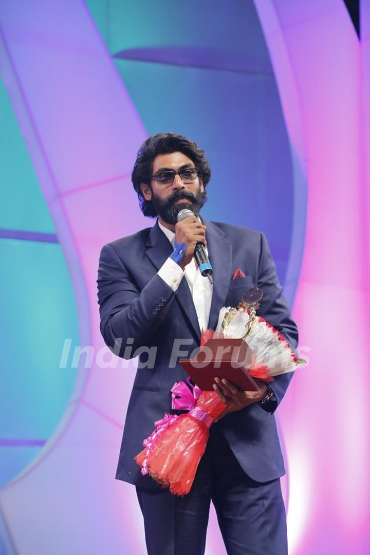 Rana Daggubati at Santosham South India Film Awards 2016