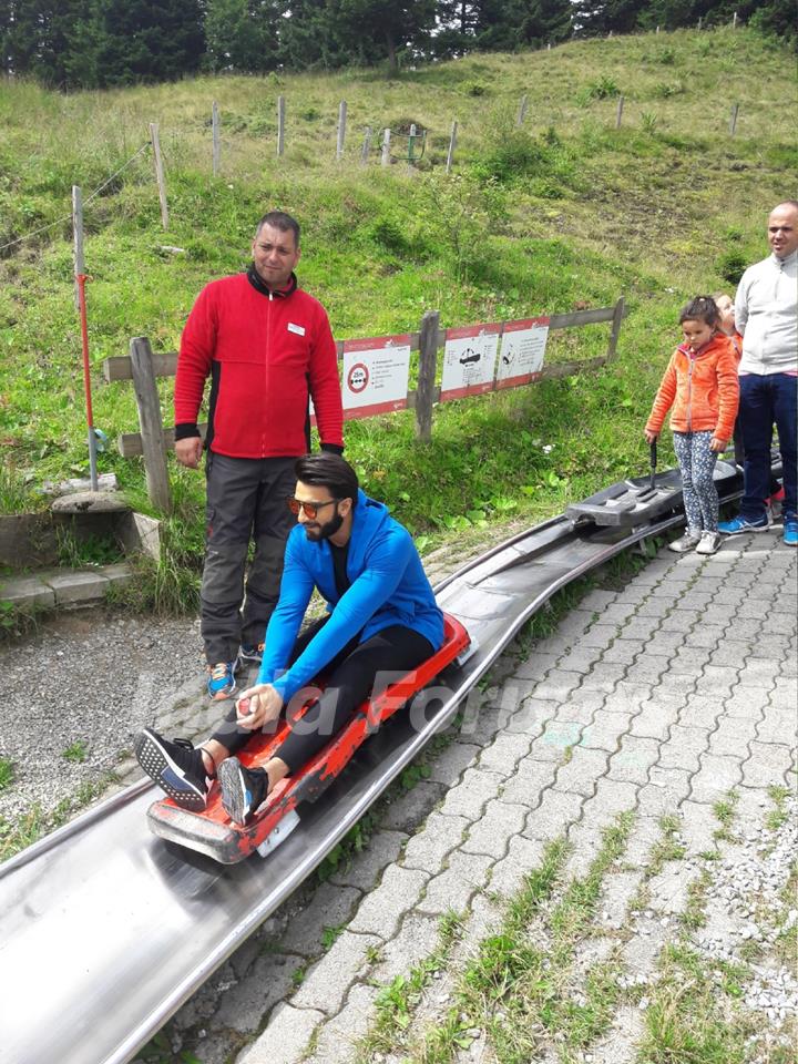 Ranveer all set to have an adventurous holiday at Switzerland