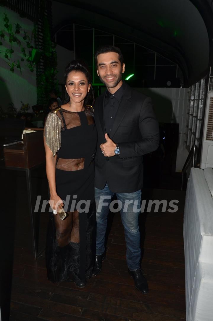 Manasi Scott and Kushaal Punjabi at Manasi Scott's Album Launch