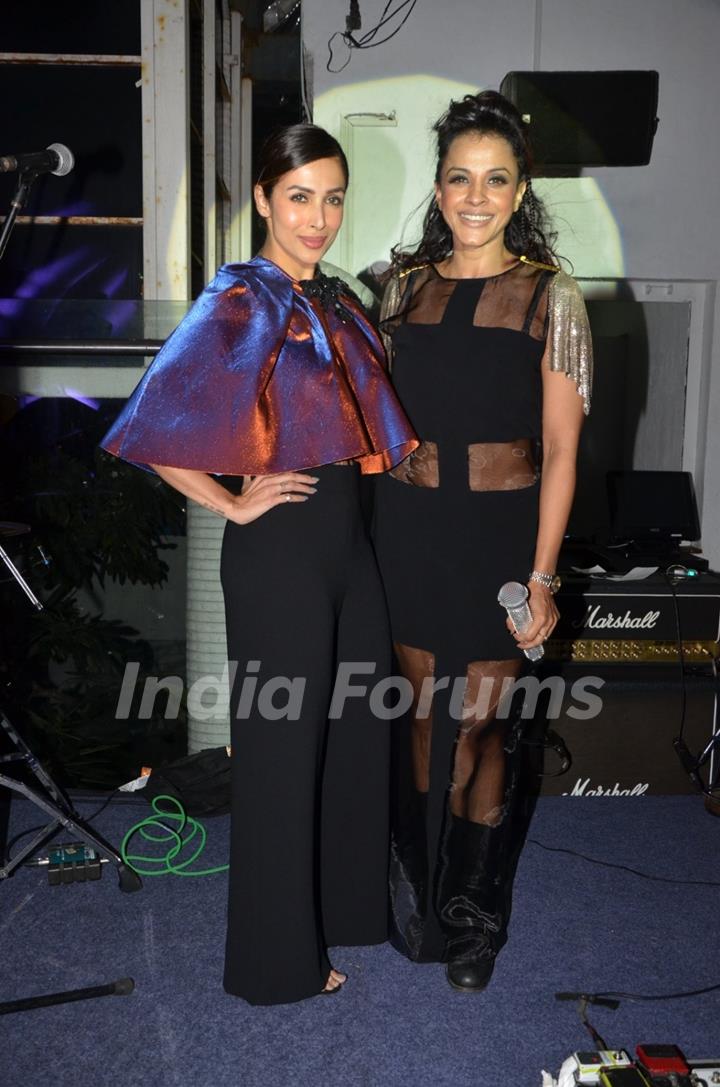 Malaika Arora Khan and Manasi Scott at Manasi Scott's Album Launch