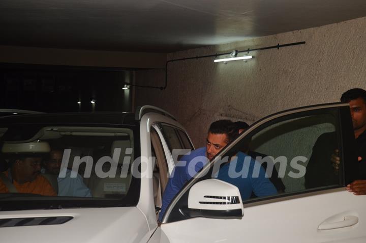 Salman Khan Snapped with Family