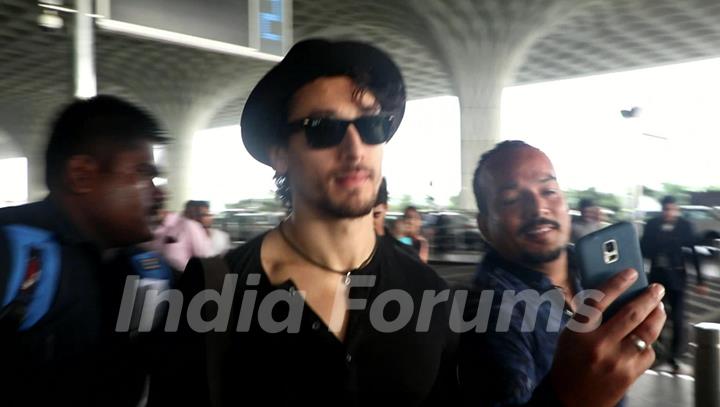 Tiger Shroff snapped at Airport