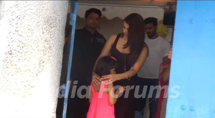 Aishwarya Rai Bachchan at Vidya's kids Bday Bash