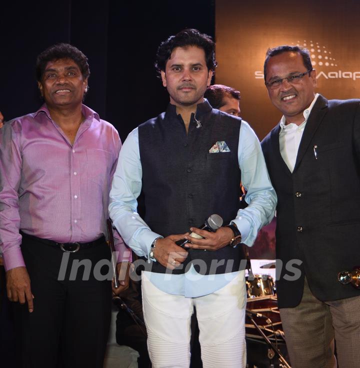 Johny Lever and Javed Ali at 'The Versatile - Javed Ali' Music Concert for Cause