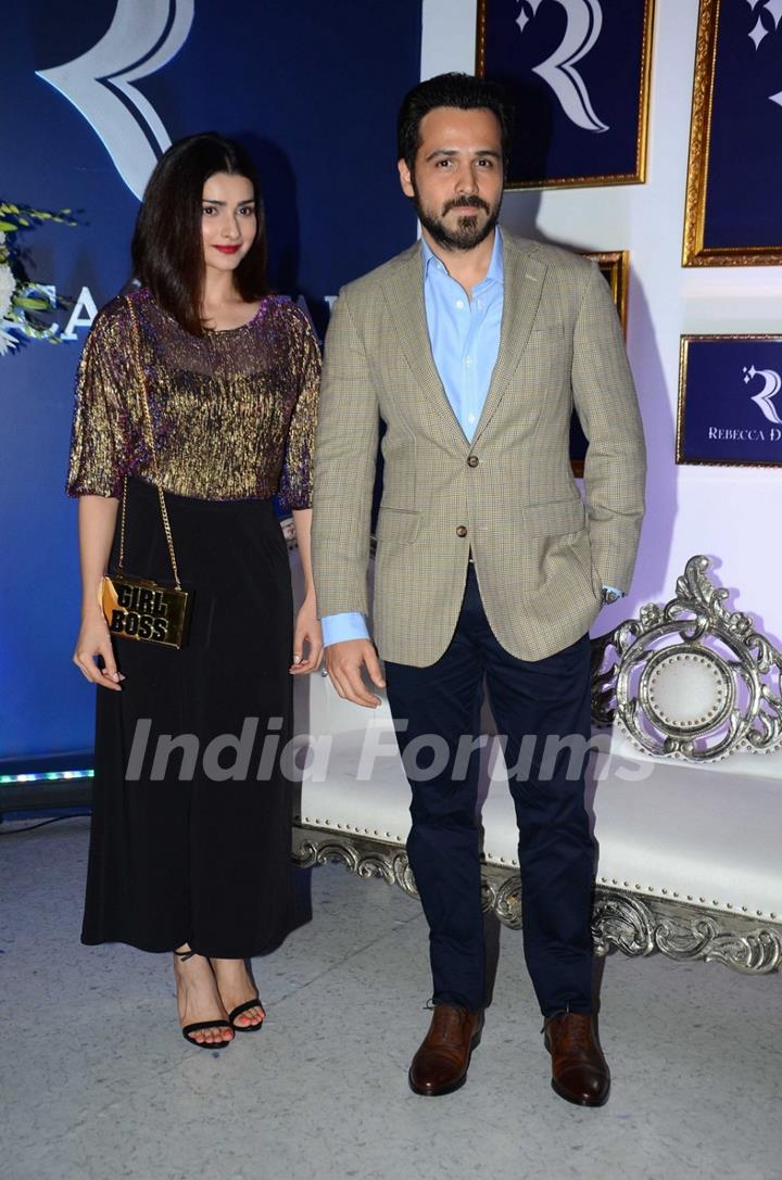 Prachi Desai and Emraan Hashmi at Rebecca Dewn Event