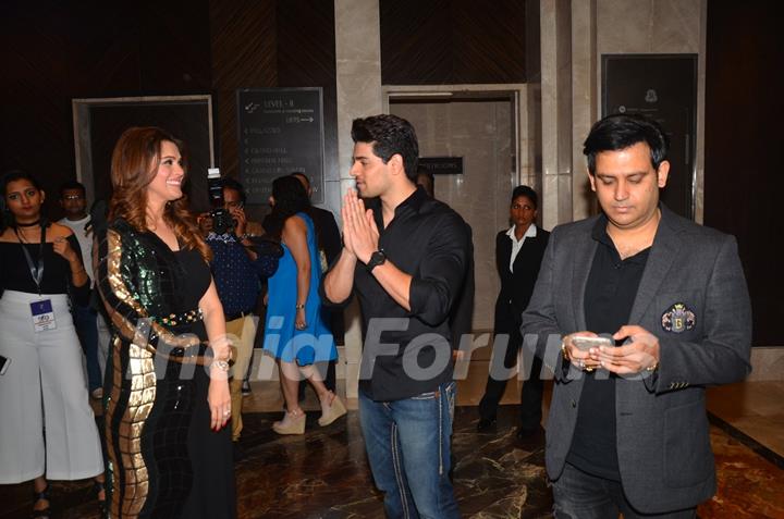 Lara Dutta and Sooraj Pancholi at Rebecca Dewn Event