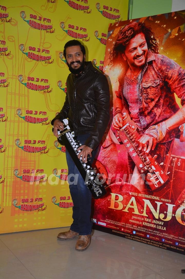 Riteish Deshmukh at Launch of the song 'Bappa Tu' of film Banjo