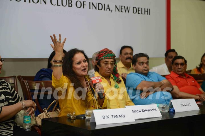 Ranjeet and Himani Shivpuri at Ram Leela Event