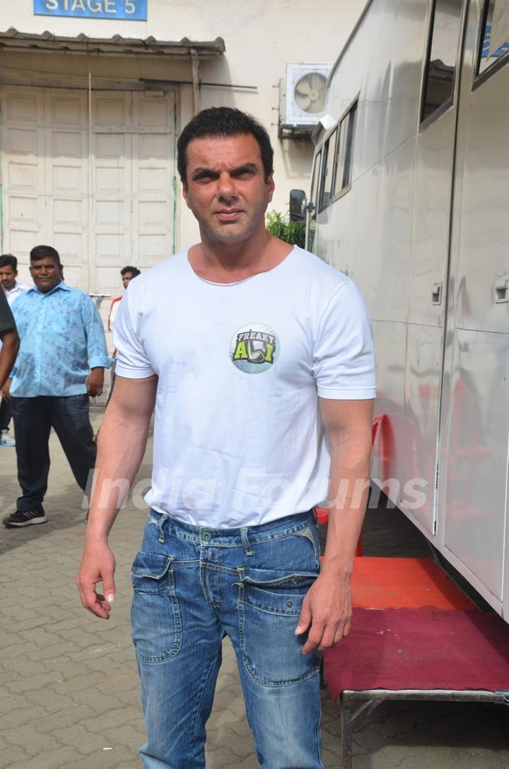 Sohail Khan at Promotion of 'Freaky Ali'