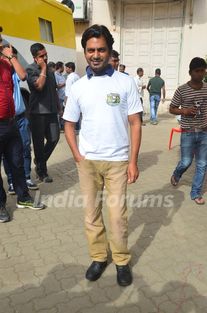 Nawazuddin Siddiqui at Promotion of 'Freaky Ali'