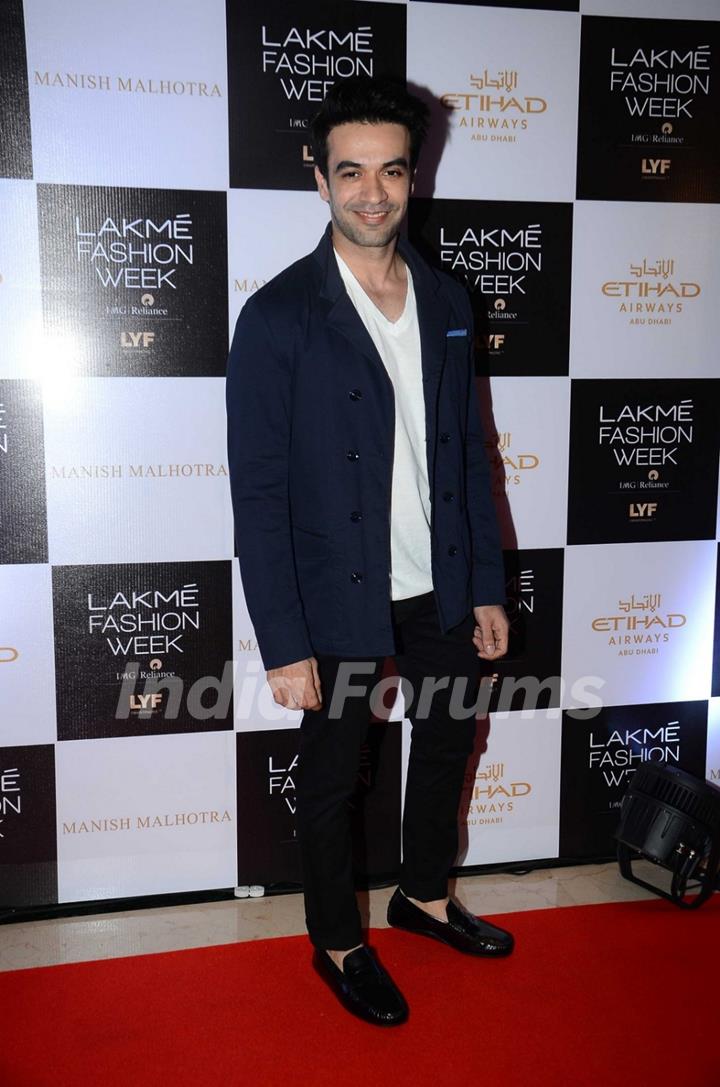 Punit Malhotra at Lakme Fashion Week Winter Festive 2016- Day 1