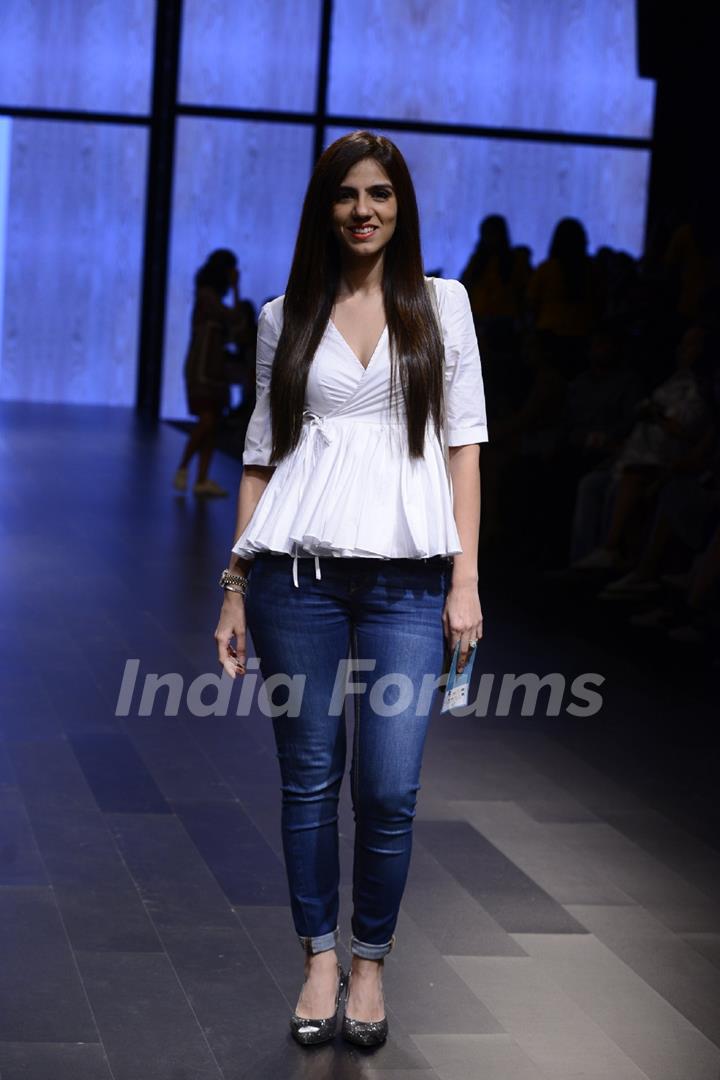 Nishka Lulla at Lakme Fashion Week Winter Festive 2016- Day 1