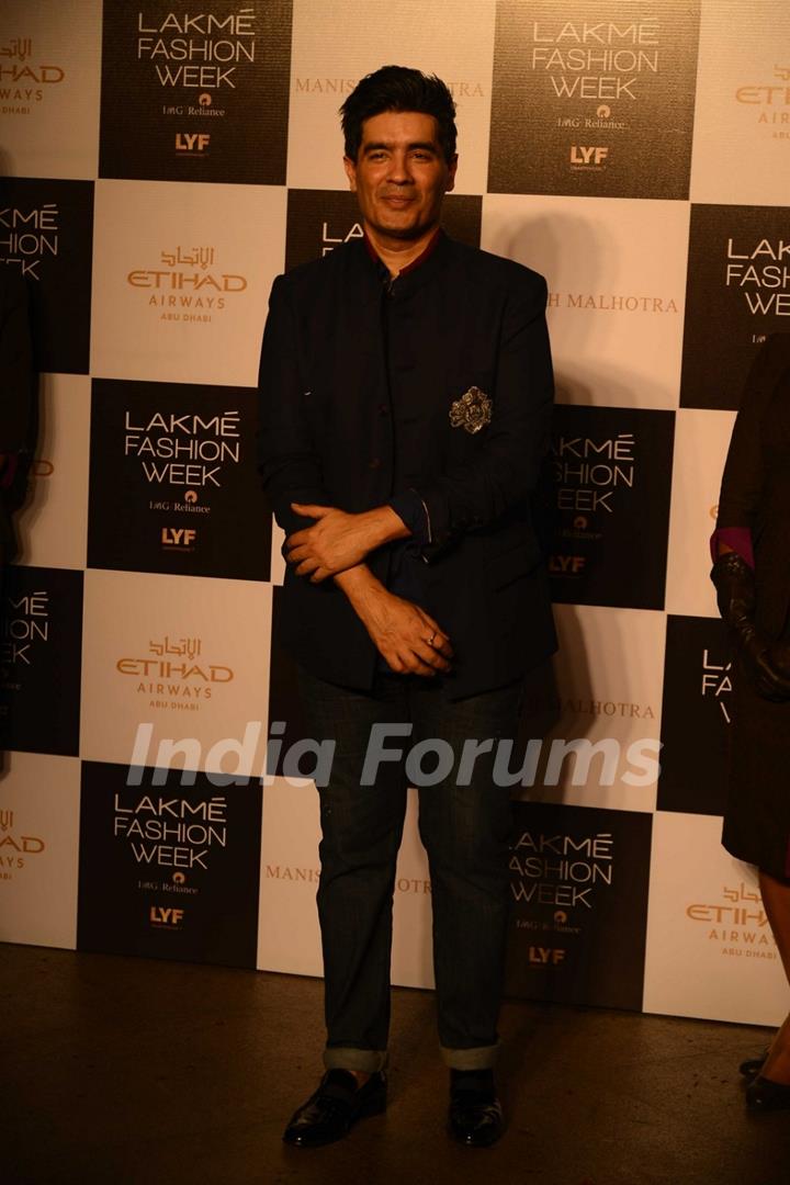 Manish Malhotra at Lakme Fashion Week Winter Festive 2016- Day 1