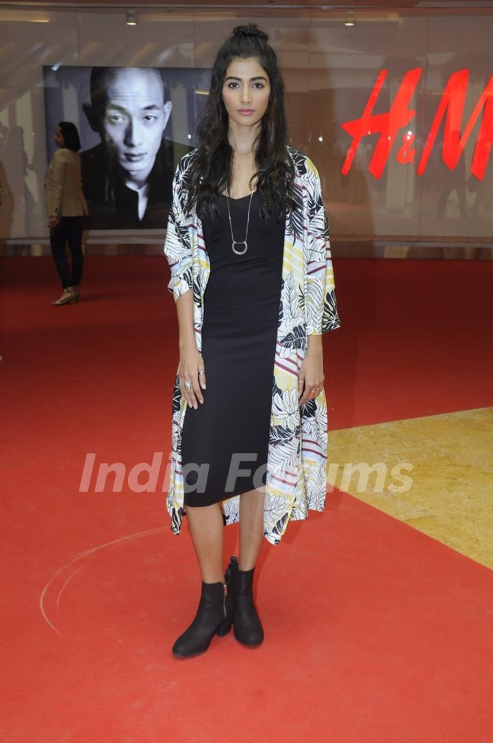 Pooja Hegde at H & M store launch at Phoenix Market City