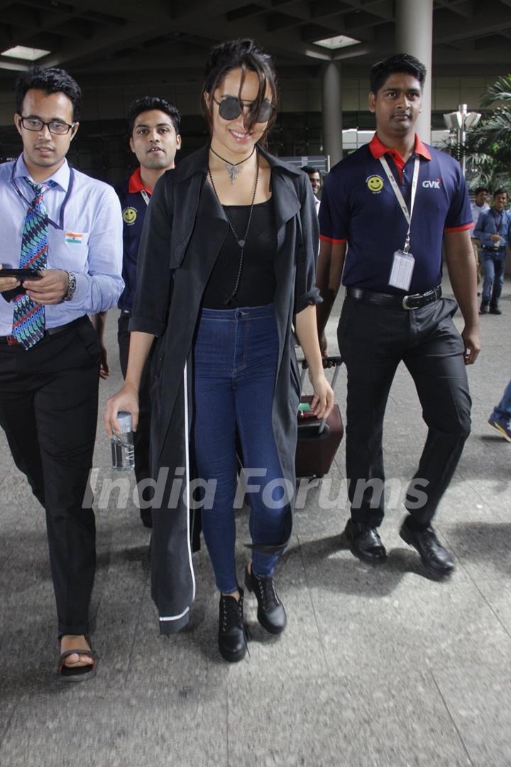 Shraddha Kapoor snapped at Airport