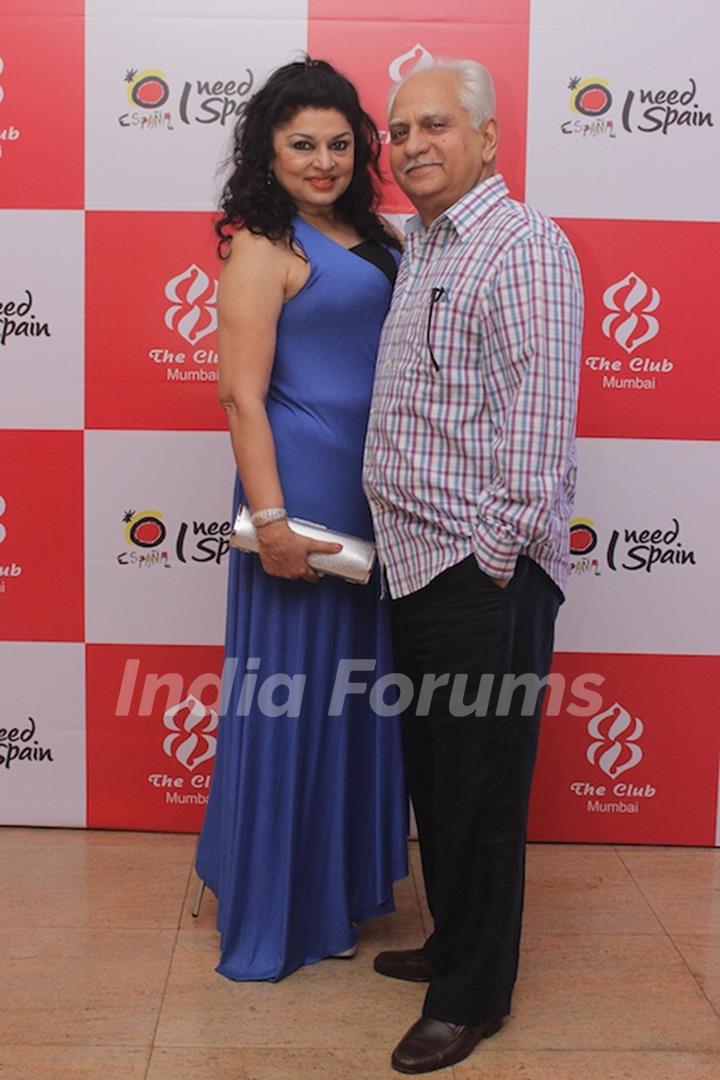 Kiran Juneja and Ramesh Sippy at 'A Spanish Fiesta' Event