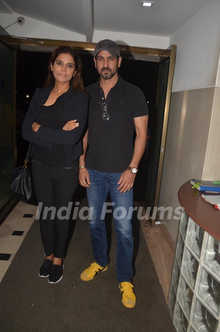 Ronit Roy and Neelam Singh at The Vamps Bash