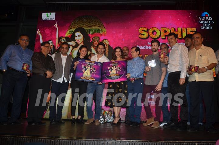 Manyata, Varun, Neil at Launch of Sophie Choudry's Song 'Sajan Main Nachungi'