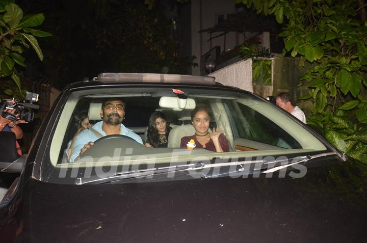 Shraddha Kapoor and Alia Bhatt Joins Succes Bash of 'Rustom'