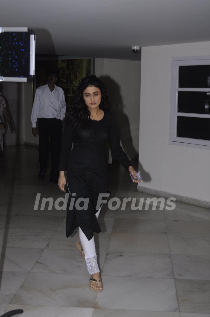 Ragini Khanna at Prayer meet of Krushna Abhishek's father!