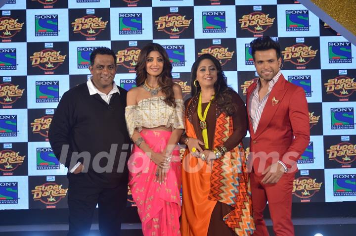 Celebs at Launch of Sony TV's 'Super Dancer Show'