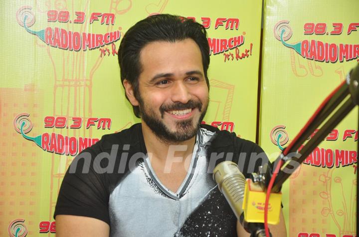 Emraan Hashmi at Promotion of Raaz Reboot at Radio Mirchi 98.3 FM