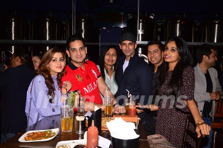 Nandish Singh Sandhu, Reshmi Ghosh and Vikas Kalantri at BCL Gujarat Bash!