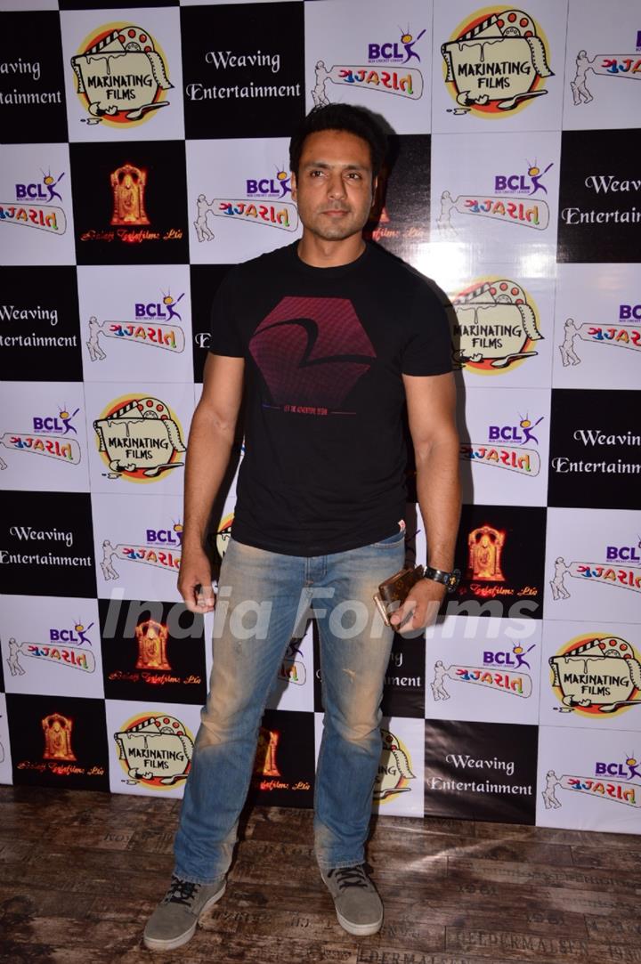 Iqbal Khan at BCL Gujarat Bash!