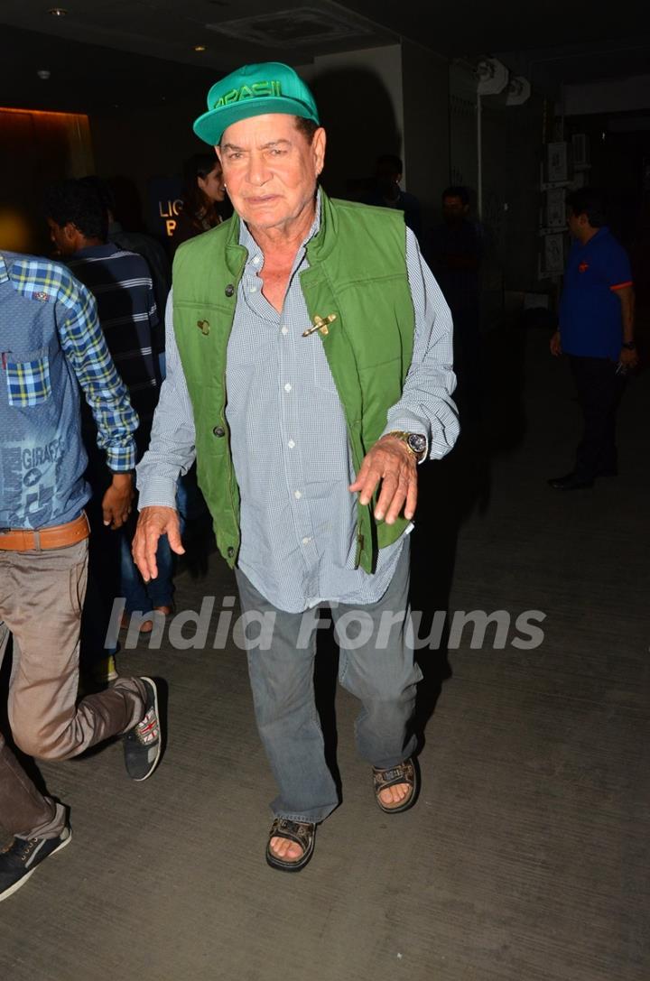 Salim Khan at Special screening of the Film 'Island City'