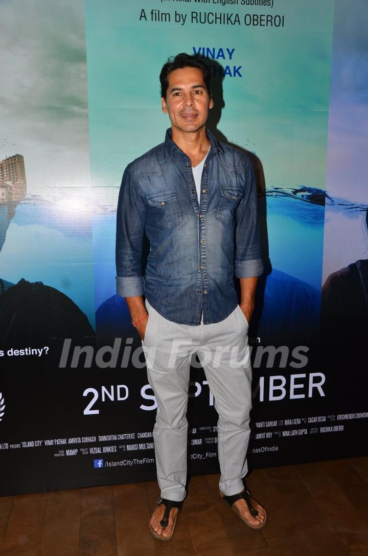 Dino Morea at Special screening of the Film 'Island City'