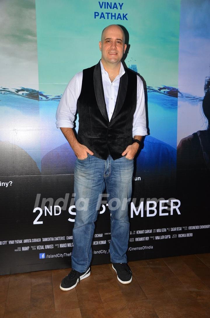 Ashwin Mushran at Special screening of the Film 'Island City'