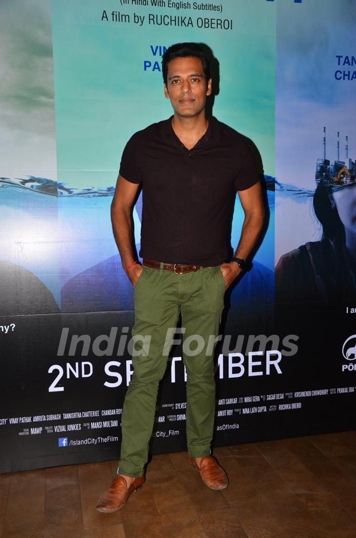 Samir Kochhar at Special screening of the Film 'Island City'