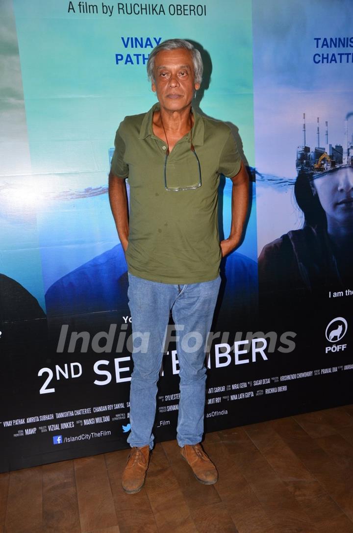 Sudhir Mishra at Special screening of the Film 'Island City'