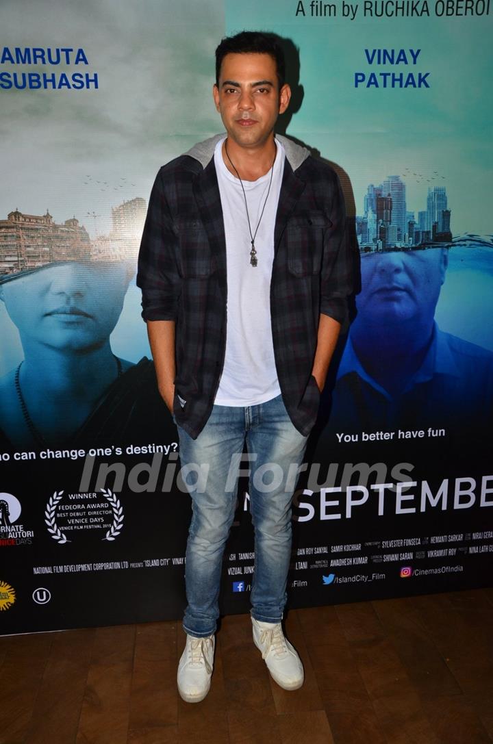 Cyrus Sahukar at Special screening of the Film 'Island City'