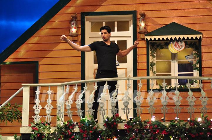 Sidharth Malhotra at Promotion of 'Bar Bar Dekho' on sets of The Kapil Sharma Show