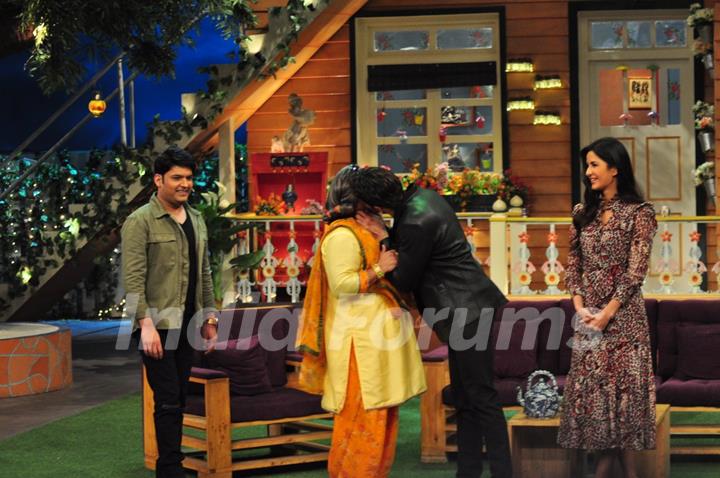 Sidharth Malhotra and Katrina Kaif at Promotion of 'Bar Bar Dekho' on sets of The Kapil Sharma Show