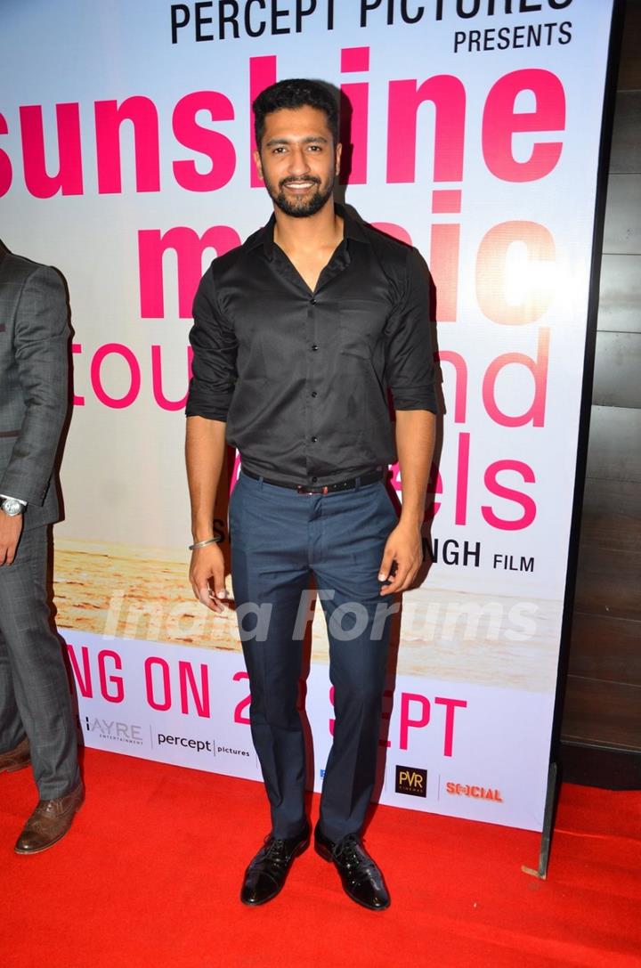 Sunny Kaushal at Screening of 'Sunshine Music Tours & Travels'