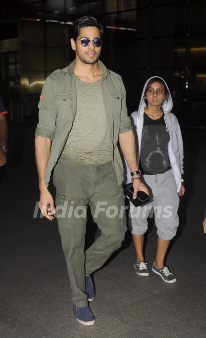 Airport Diaries: Sidharth Malhotra