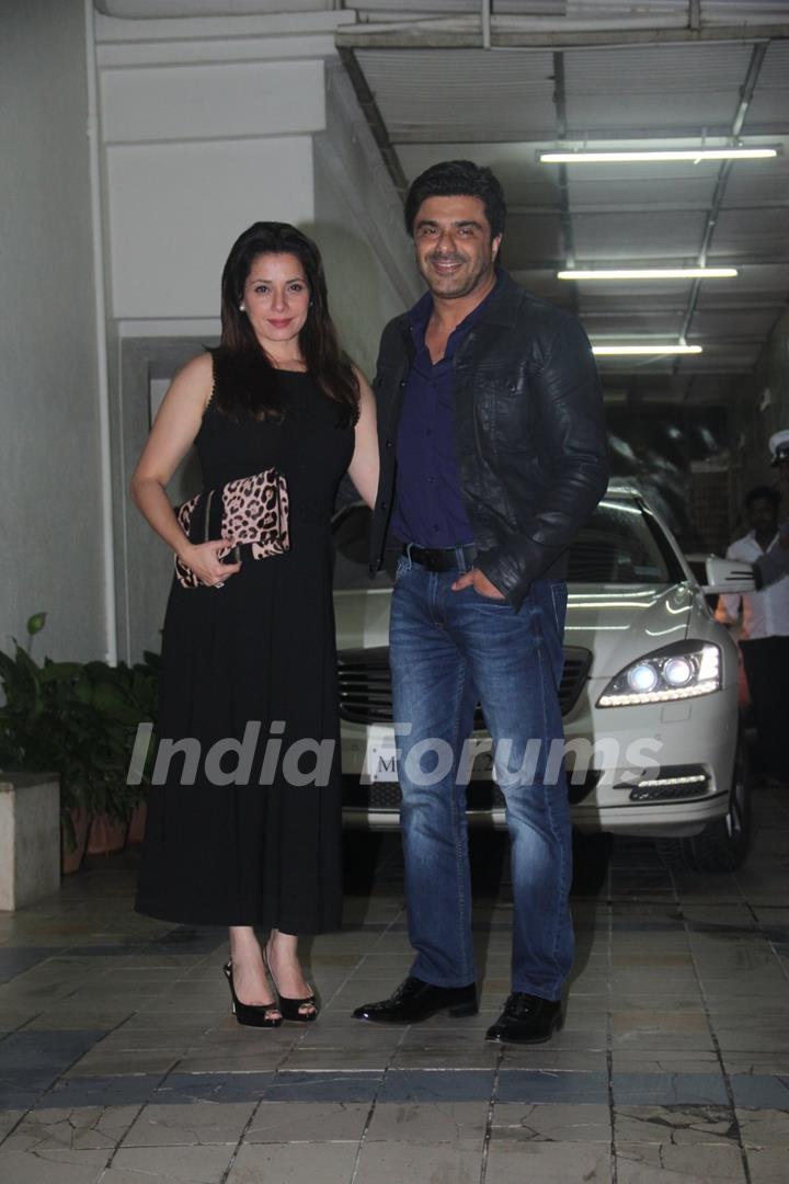 Sameer Soni and Neelam Kothari Snapped at Dipti Sandesara's Bash!