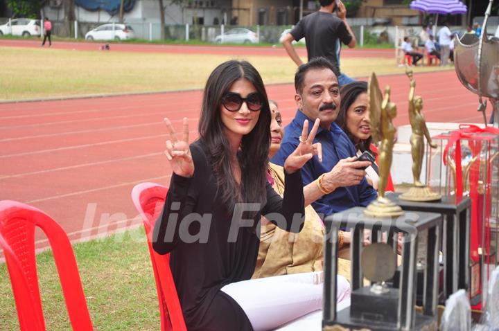 Pooja Hegde at Bombay City District Amateur Athletics Association