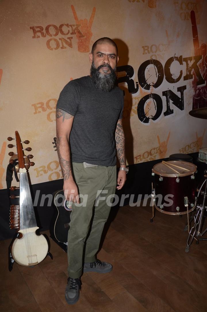 Shujaat Saudagar at Teaser Launch of ROCK ON 2!