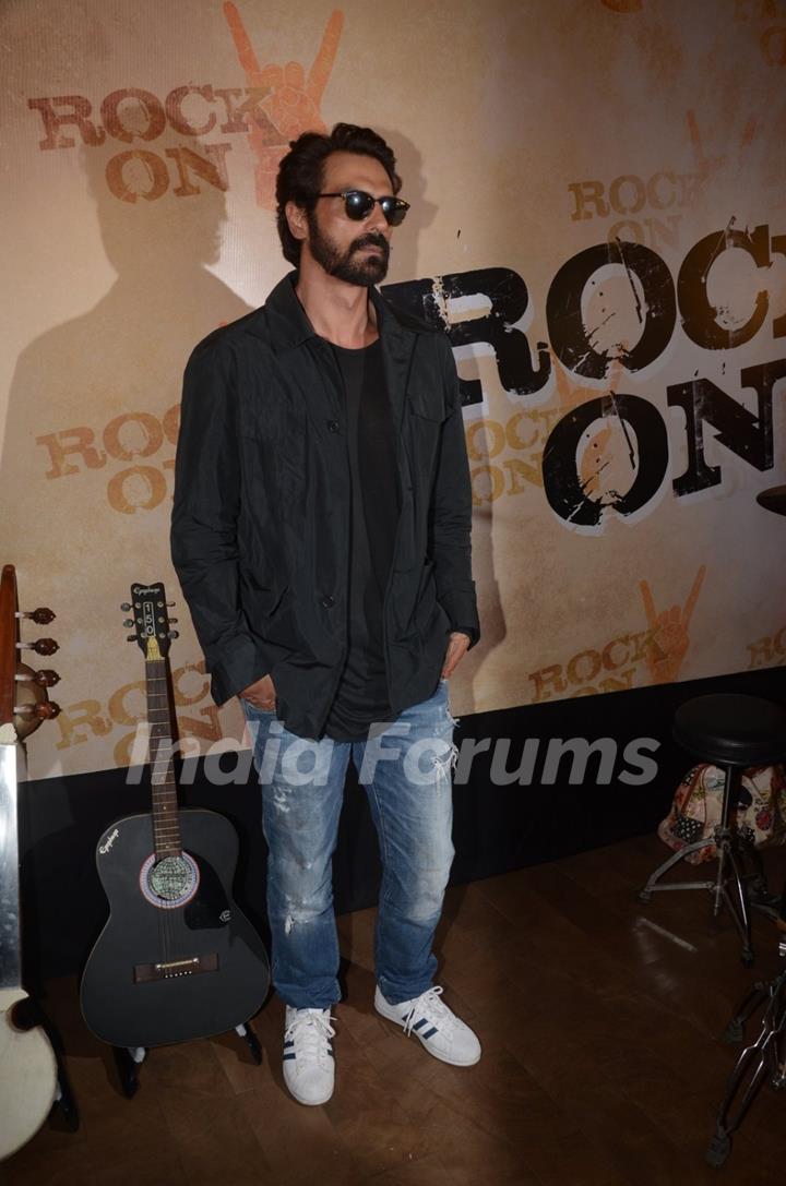 Arjun Rampal at Teaser Launch of ROCK ON 2!