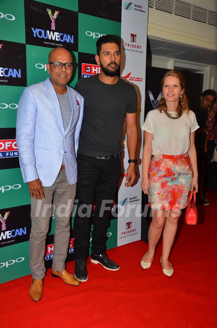 Yuvraj Singh Launches his new Clothing line 'YouWeCan'